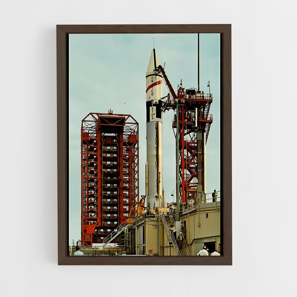 Poster La Préparation de Saturne – affiche Espace rétro (vue 5)